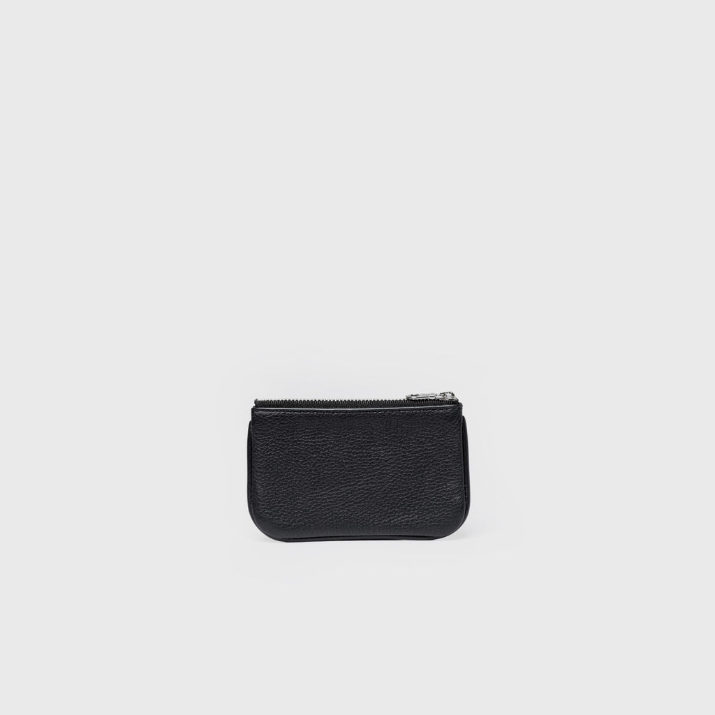 LEATHER ZIP WALLET PIPING