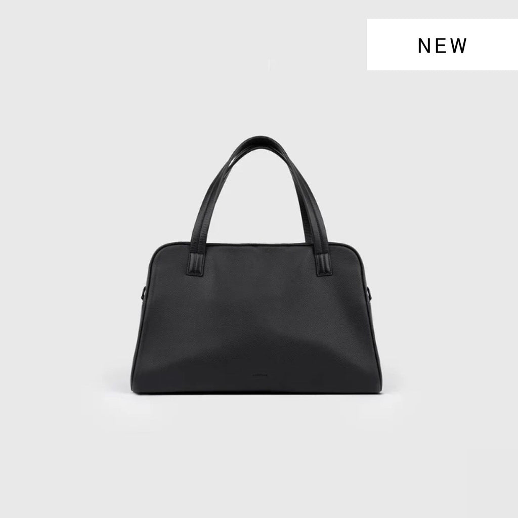 LEATHER BOWLING BAG