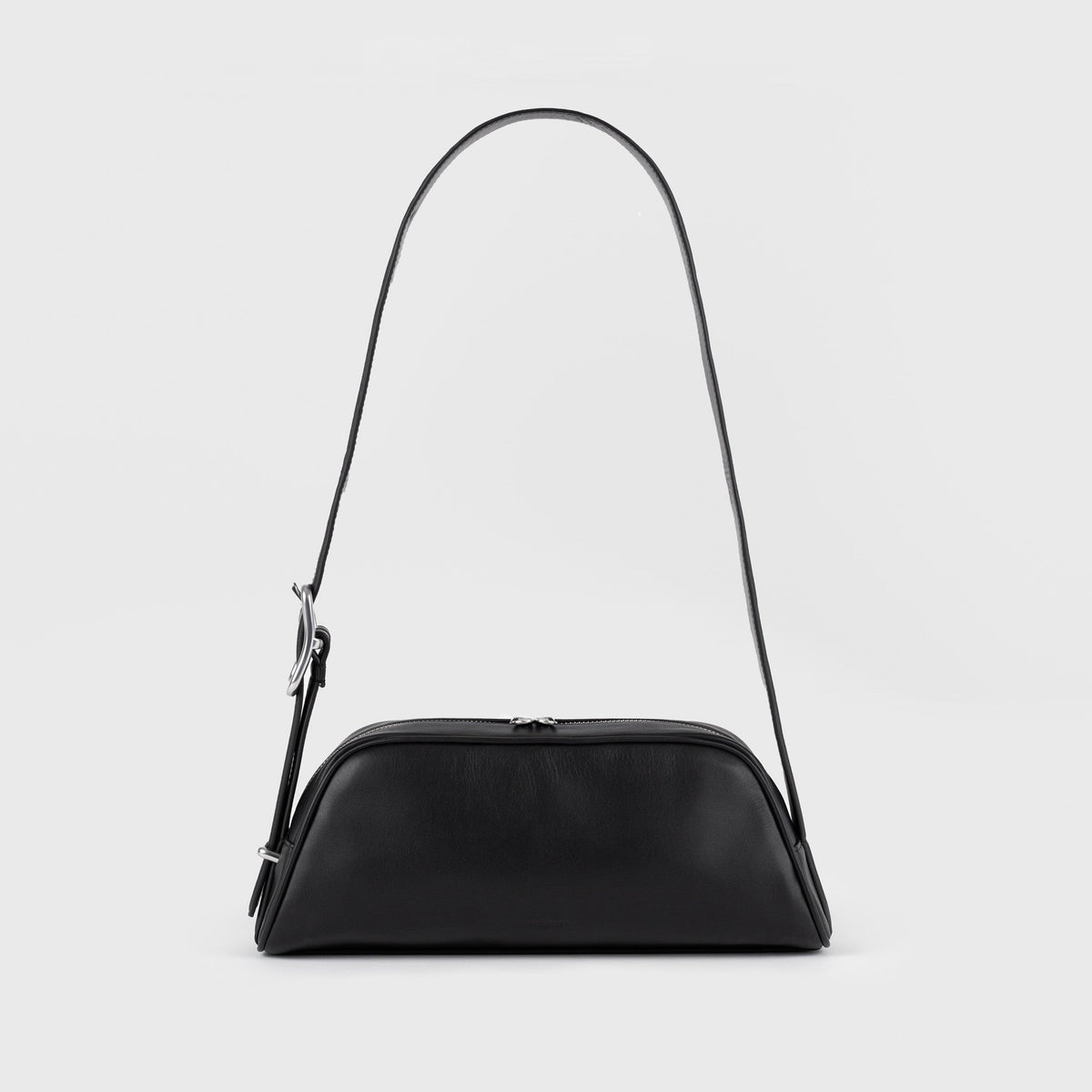 LEATHER BAGUETTE BAG