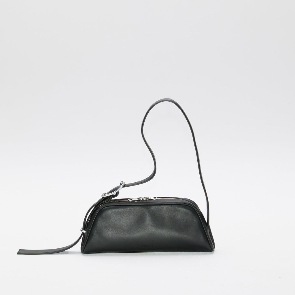 LEATHER BAGUETTE BAG