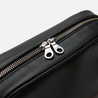 LEATHER BAGUETTE BAG