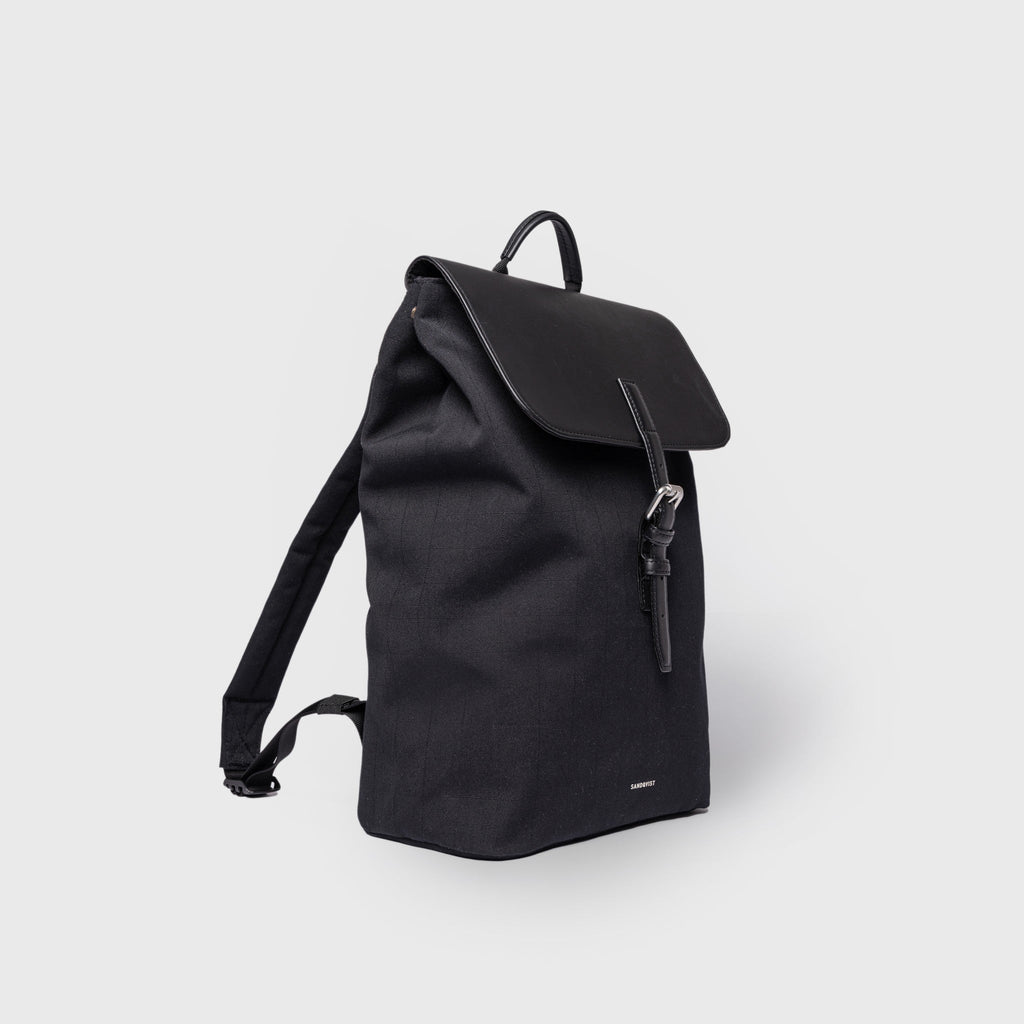 LEATHER LID BACKPACK 14"