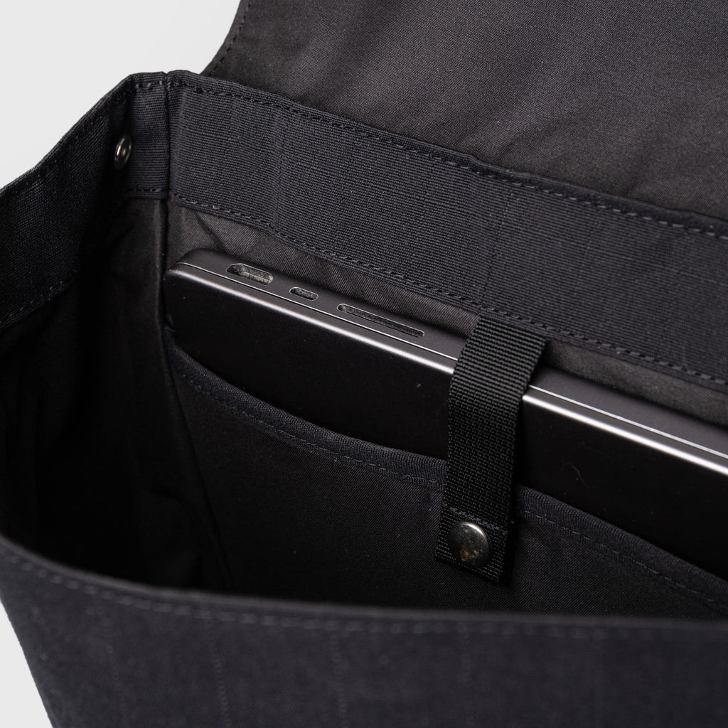 LEATHER LID BACKPACK 14"