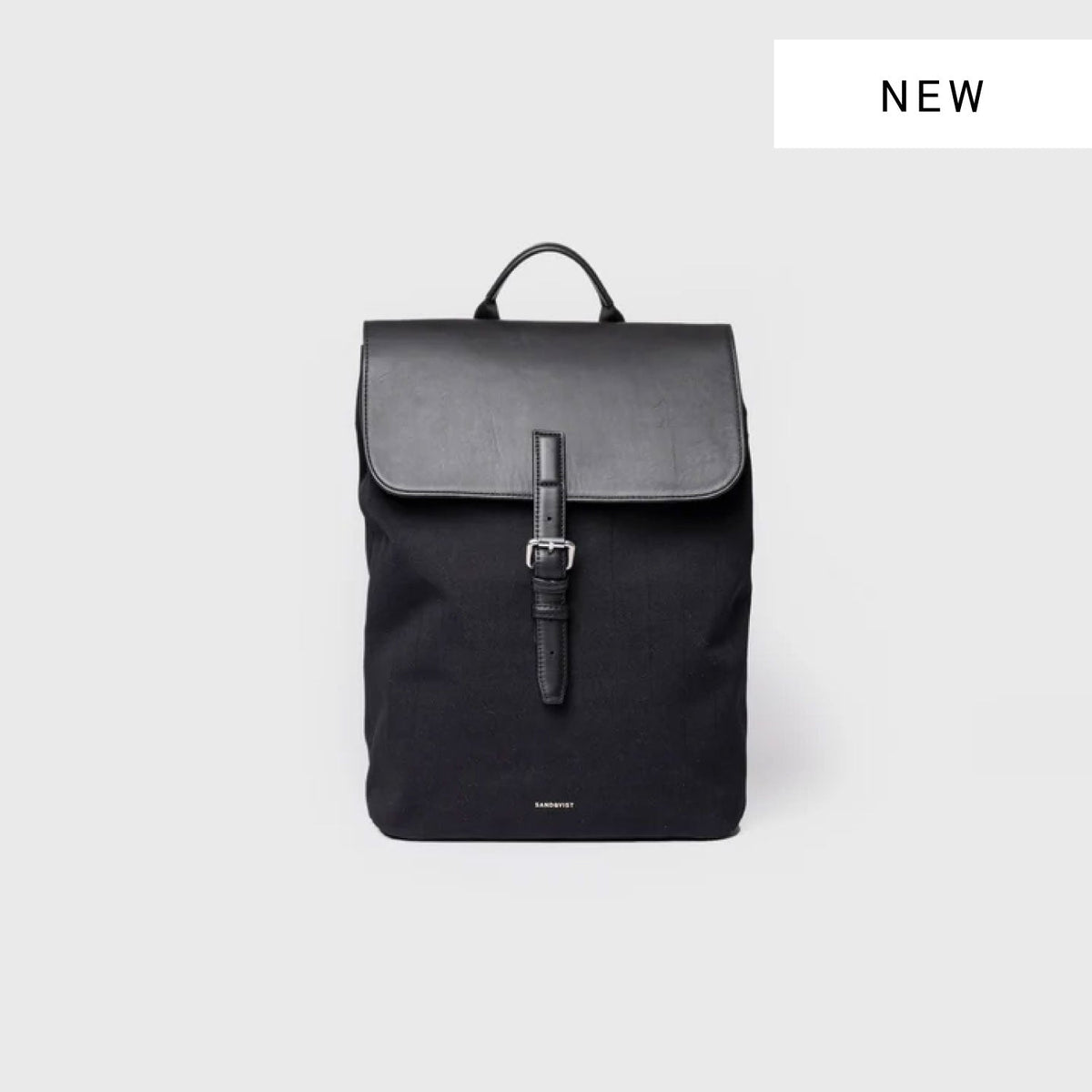 LEATHER LID BACKPACK 14"