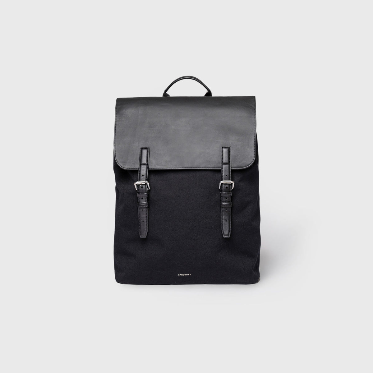 LEATHER LID BACKPACK 16"
