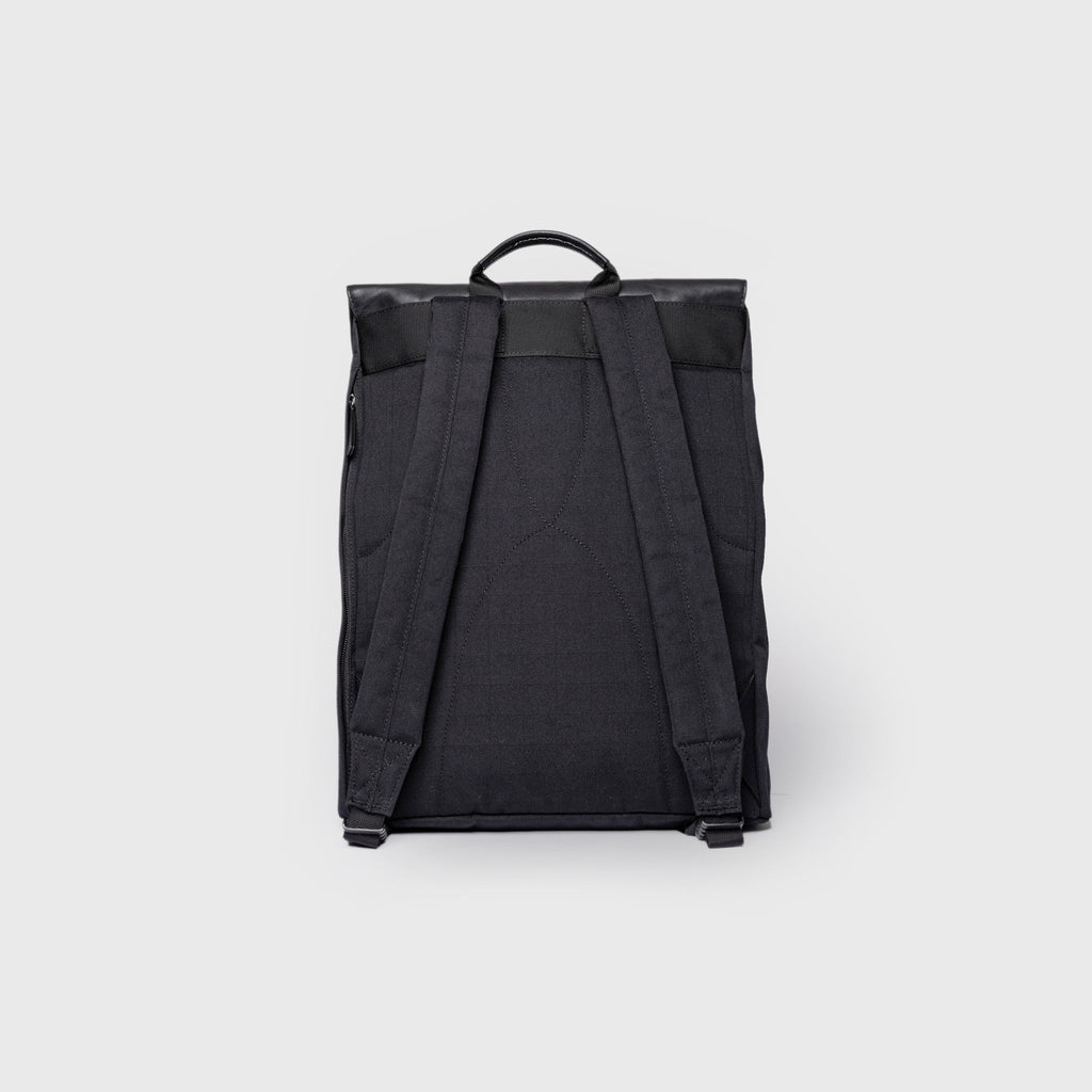 LEATHER LID BACKPACK 16"