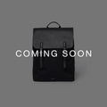 LEATHER LID BACKPACK 16"