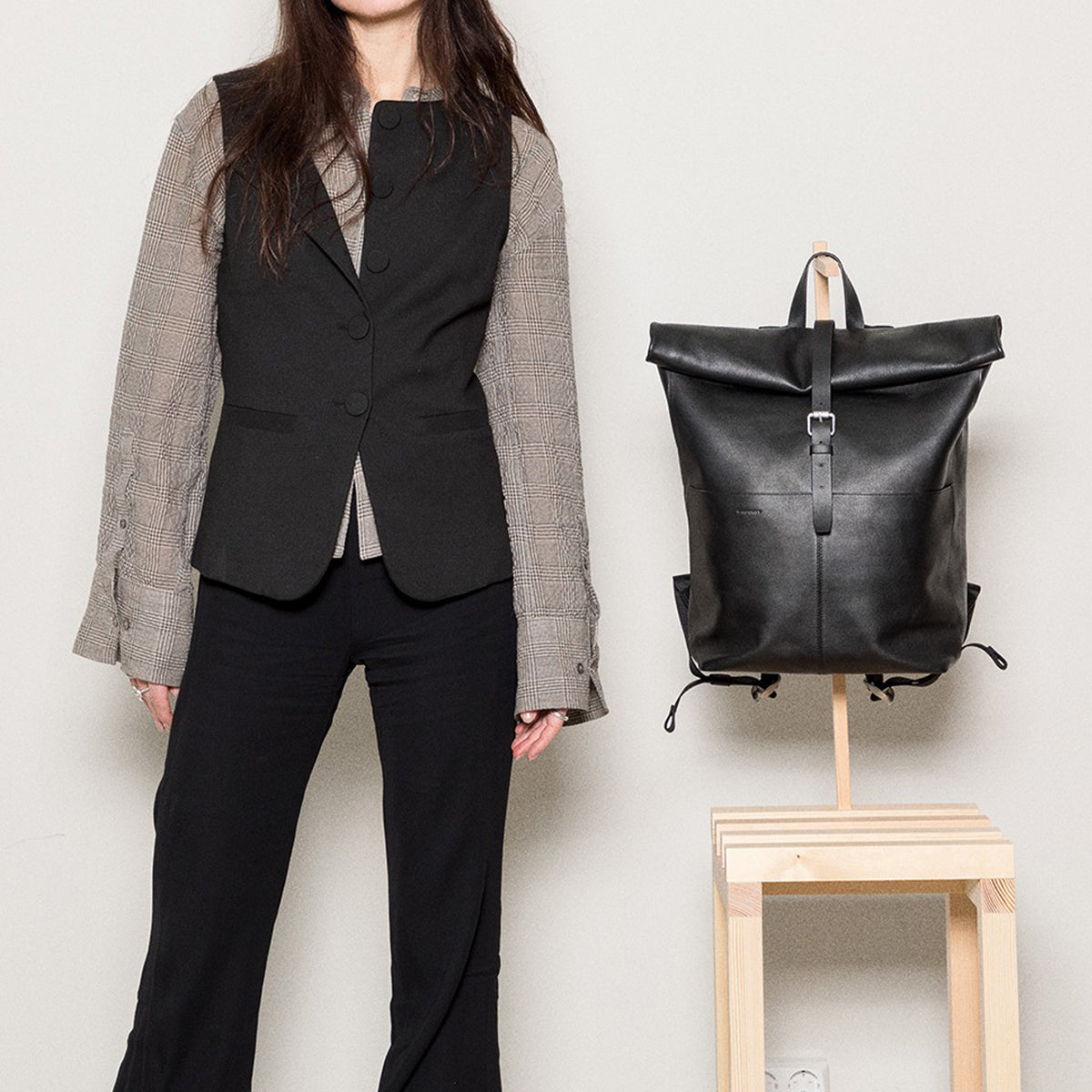 LEATHER ANTONIA 14"