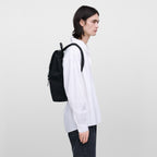 LEATHER LID BACKPACK 16"