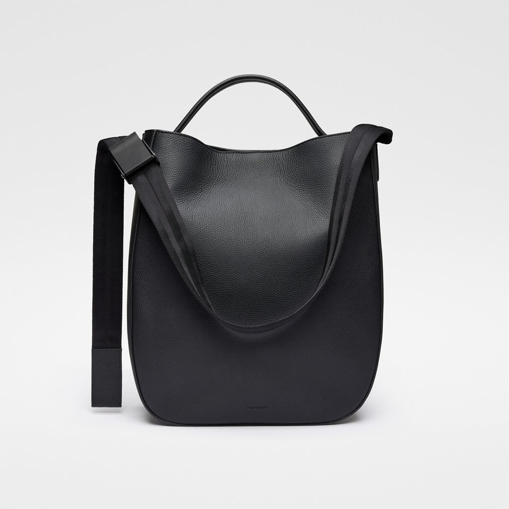 LEATHER HOBO TOTE