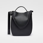 LEATHER HOBO TOTE