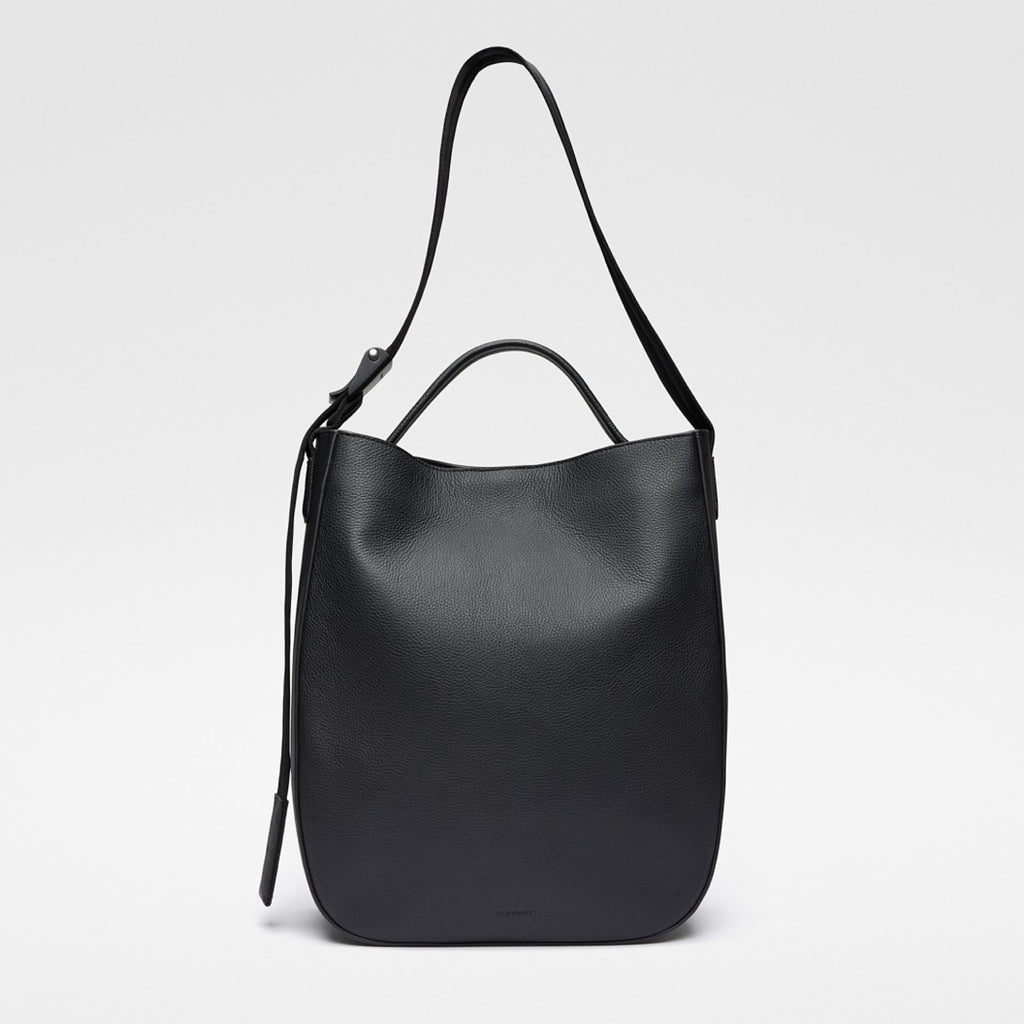 LEATHER HOBO TOTE