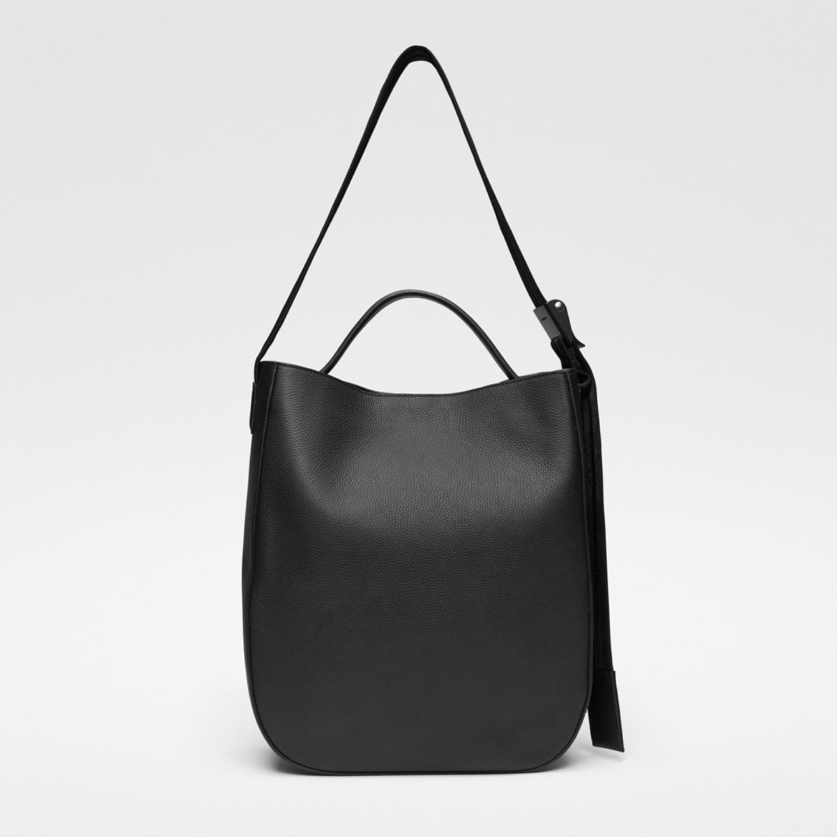 LEATHER HOBO TOTE