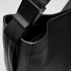 LEATHER HOBO TOTE