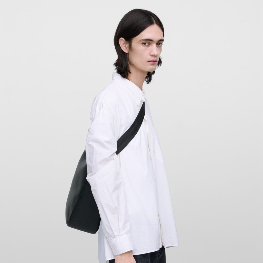 LEATHER HOBO TOTE