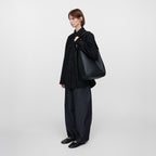 LEATHER HOBO TOTE