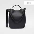 LEATHER HOBO TOTE