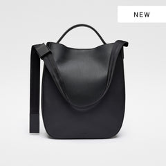 LEATHER HOBO TOTE