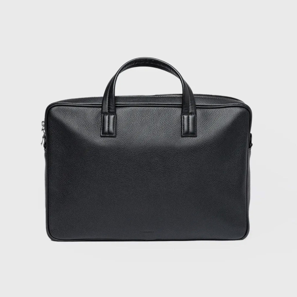 LEATHER BRIEFCASE 14"
