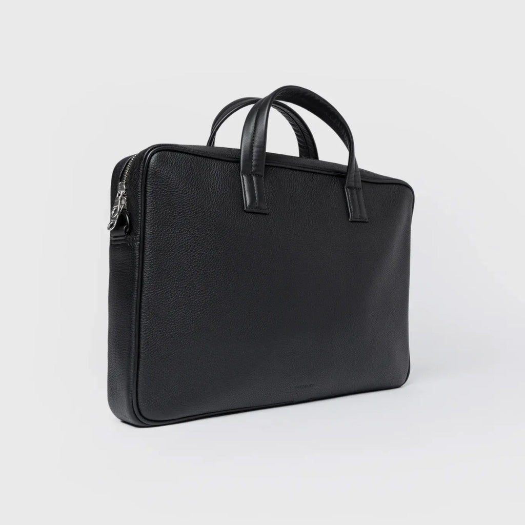 LEATHER BRIEFCASE 14"