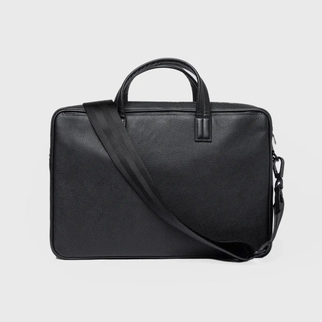 LEATHER BRIEFCASE 14"