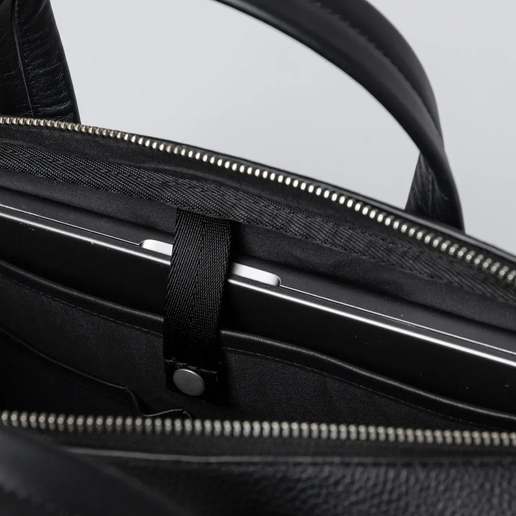 LEATHER BRIEFCASE 14"