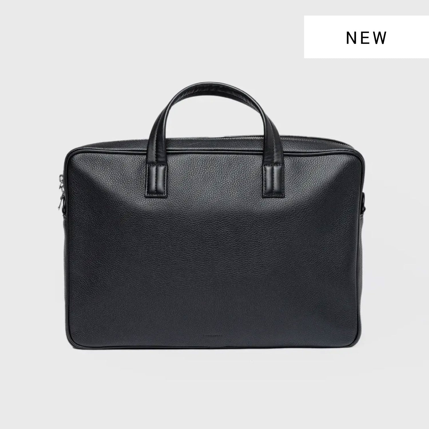 ブラックレザーブリーフケース LEATHER BRIEFCASE 14 BLACK / レザー ブリーフケース 14 ブラック