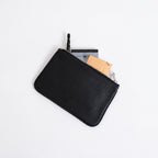LEATHER POUCH PIPING