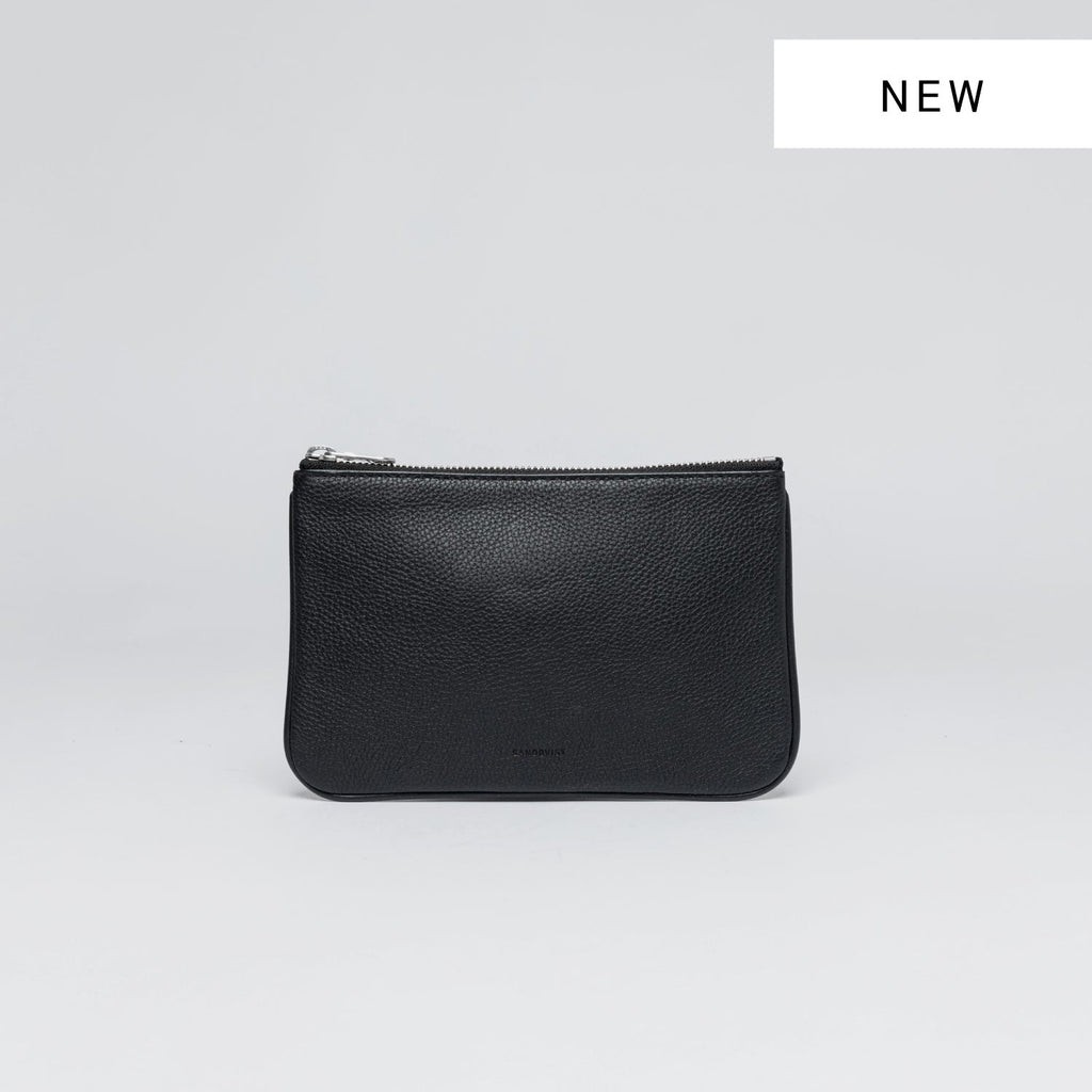 LEATHER POUCH PIPING