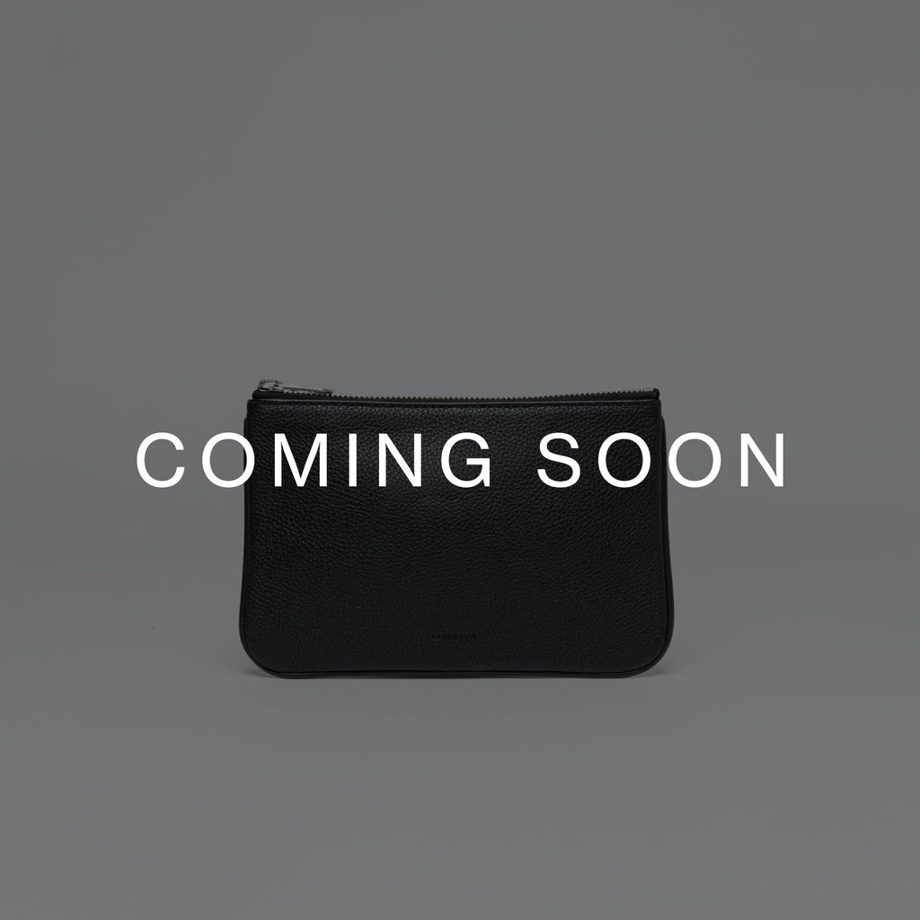 LEATHER POUCH PIPING