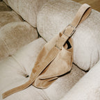 LEATHER SHOPPER BAG SUEDE