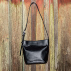 LEATHER SHOPPER BAG MINI