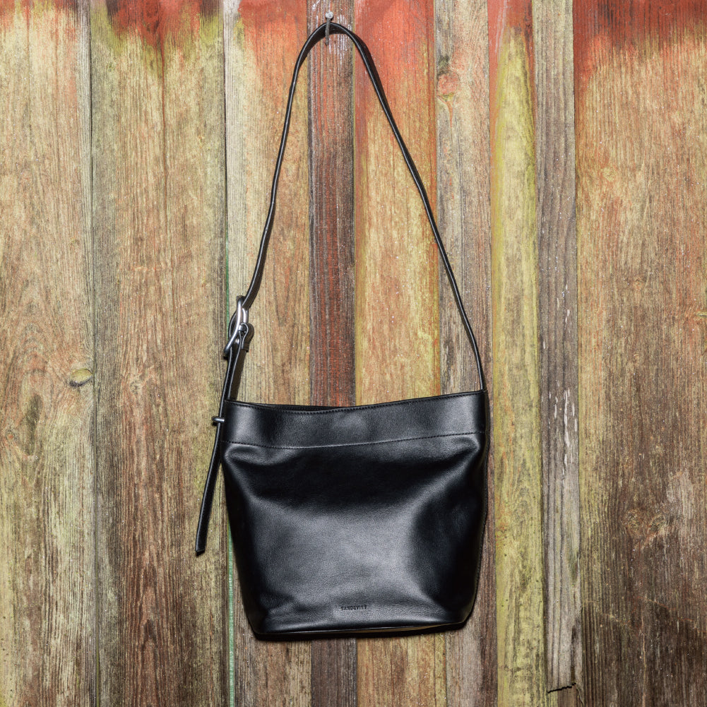LEATHER SHOPPER BAG MINI
