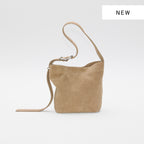LEATHER SHOPPER BAG MINI SUEDE